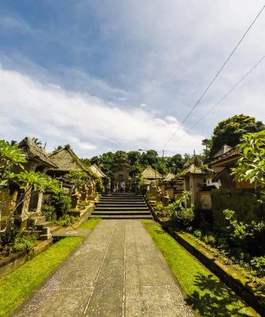 Menuju ke Desa Wisata Penglipuran