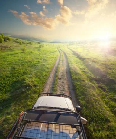 Perjalanan kembali ke rest area